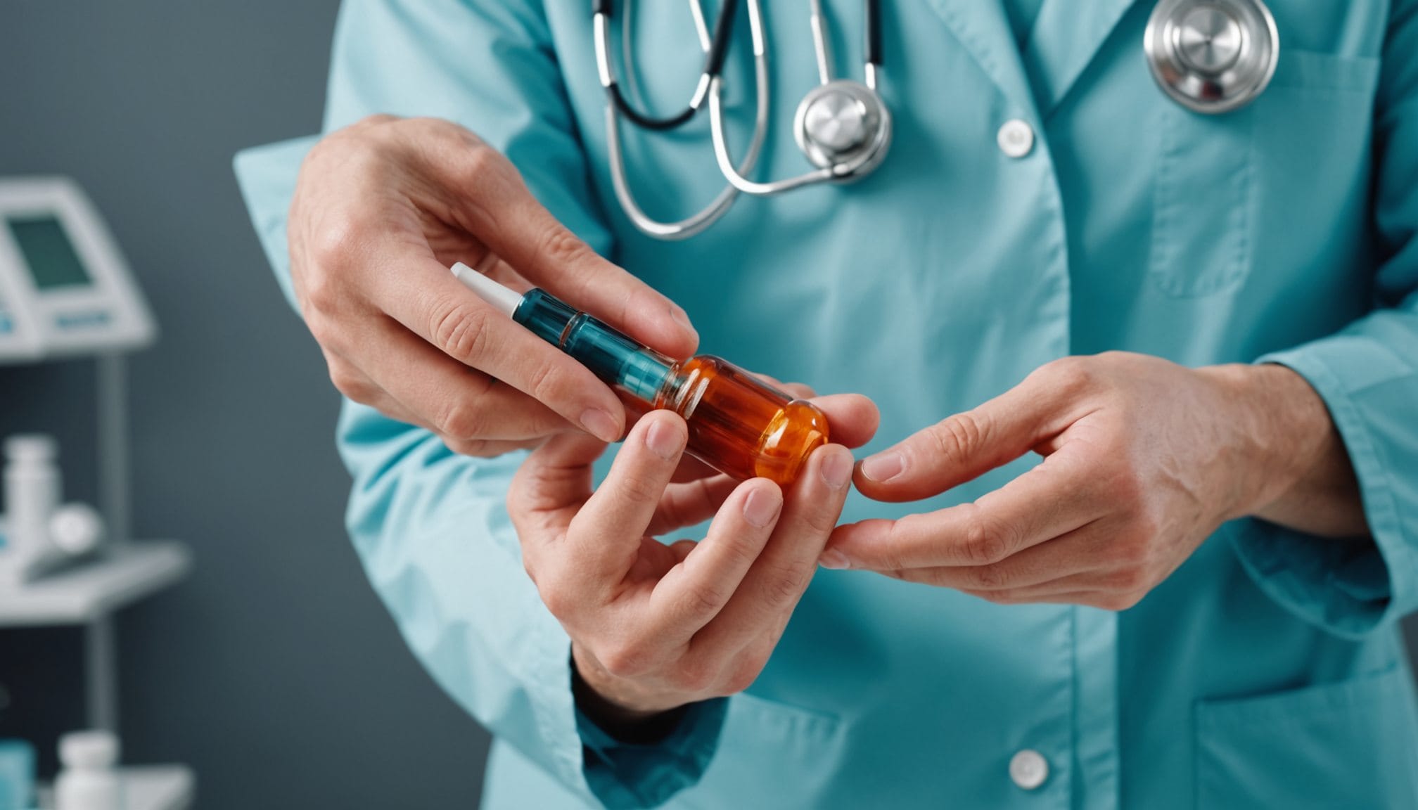 Illustration of sildenafil tablets and a simplified diagram showing blood flow in erectile tissue